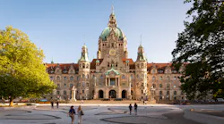 Hannover Town Hall Cover For The Leaflet