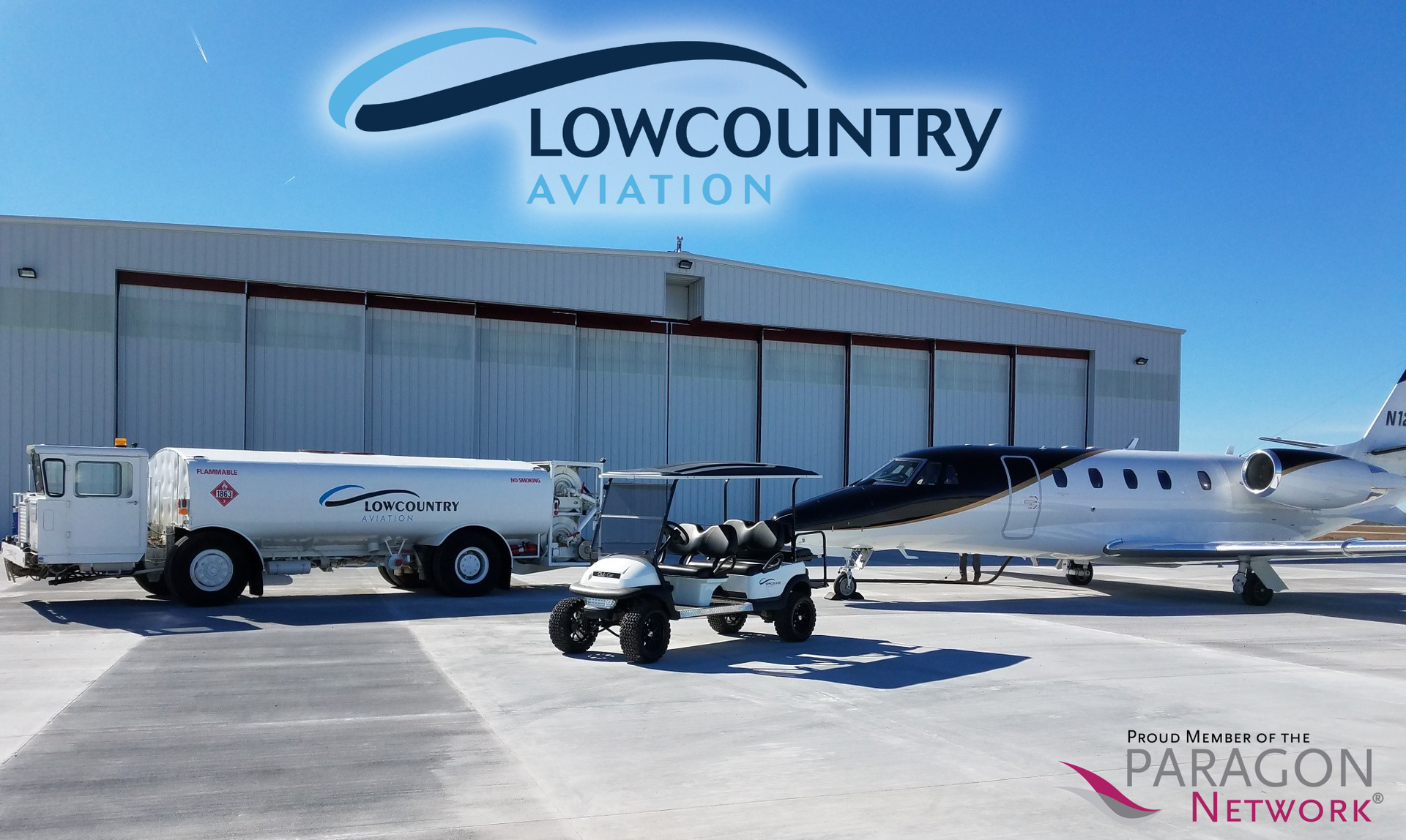 Low Country Aviation Exterior With Logos