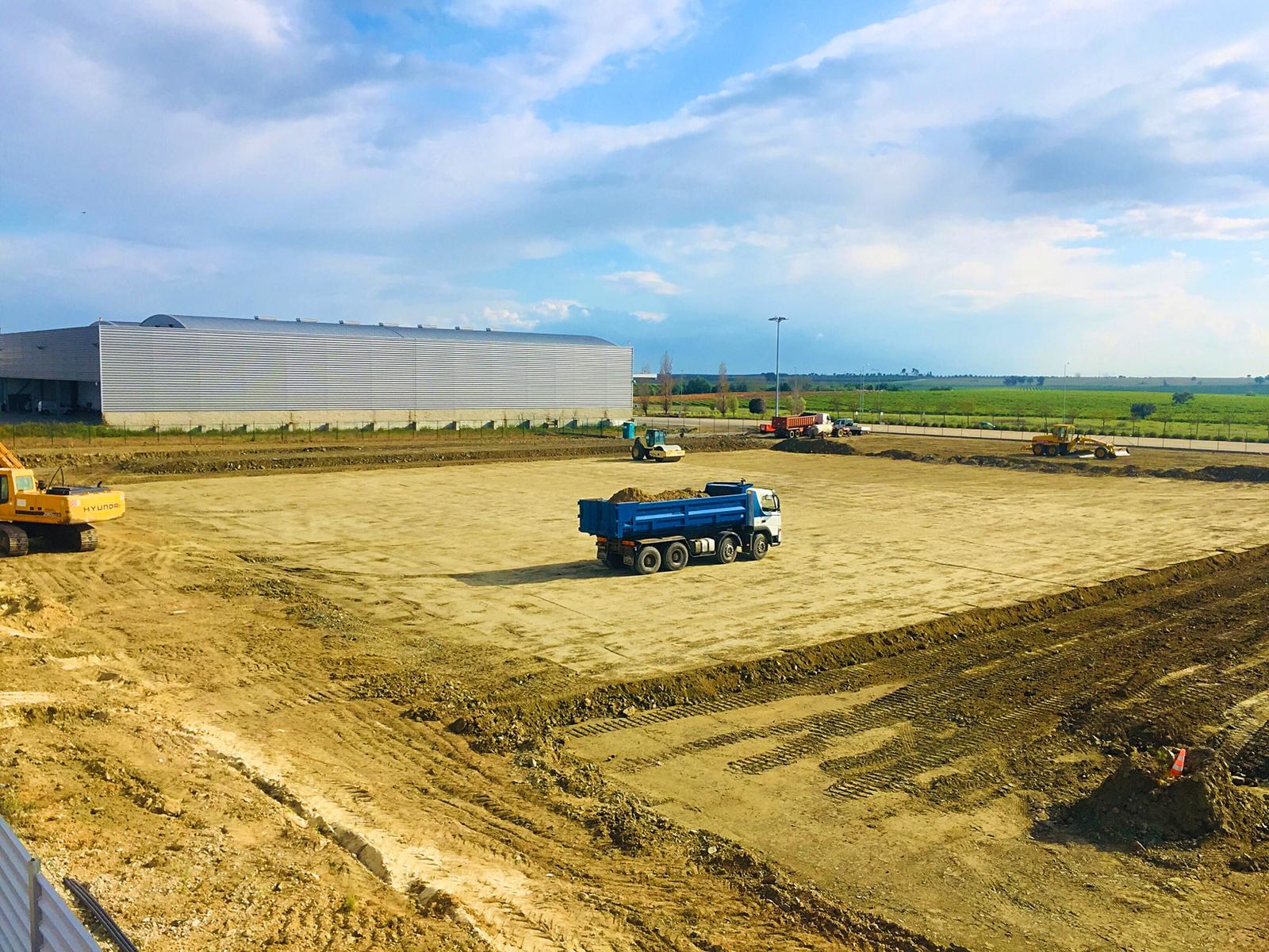 Mesa Hangar Construction Gets Underway