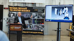 John Tomblin discusses the $2 million grant awarded to Wichita State to fund advanced composites technology.
