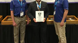 Members of the CEA Snow Crew receive the Balchen/Post Award in Buffalo, NY.