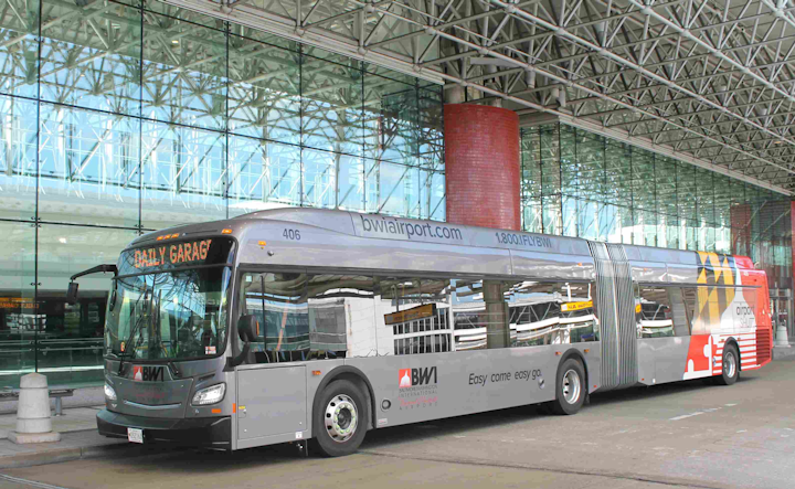 Bwi Marshall Airport Introduces New Shuttle Buses Aviation Pros