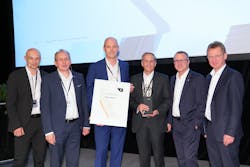 Isovolta AG is FACC's best supplier of 2018. Representatives from Isovolta and FACC are delighted with the excellent collaboration. (from left to right: Stefan Schweighofer, Director Strategic Procurement, FACC; Rudolf Leitner, Executive VP Procurement, FACC; Kurt Bussecker, Director Global Sales, ISOVOLTA; Raimund Fritzl, Director R&D, ISOVOLTA; Robert Machtlinger, FACC CEO, Andreas Ockel, FACC COO) Isovolta AG is FACC's best supplier of 2018. Representatives from Isovolta and FACC are delighted with the excellent collaboration. (from left to right: Stefan Schweighofer, Director Strategic Procurement, FACC; Rudolf Leitner, Executive VP Procurement, FACC; Kurt Bussecker, Director Global Sales, ISOVOLTA; Raimund Fritzl, Director R&D, ISOVOLTA; Robert Machtlinger, FACC CEO, Andreas Ockel, FACC COO)