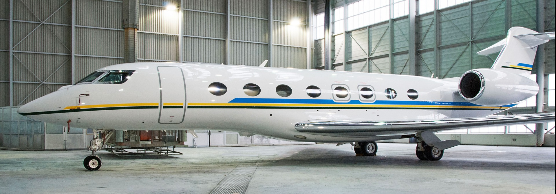 Ruag Paints Gulfstream G650