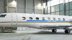 Ruag Paints Gulfstream G650