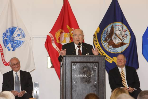 Sergei Sikorsky shares a story about working with his father.