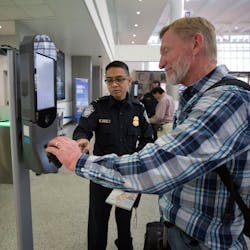 Passengers can benefit from biometrics by speeding up the screening process in airports.