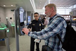 Passengers can benefit from biometrics by speeding up the screening process in airports. Passengers can benefit from biometrics by speeding up the screening process in airports.