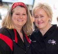 Managing Partner Stacy House and Celebrity Chef Kathy Casey