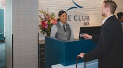 The Club JAX at Jacksonville International Airport is one of the newest U.S. shared-use airport lounge space.