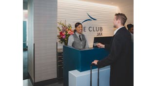 The Club JAX at Jacksonville International Airport is one of the newest U.S. shared-use airport lounge space.