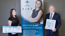 Carly Swetman Deputy General Manager X Jet And Paul Forster General Manager X Jet