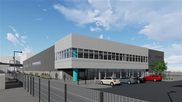 The LAX Automated People Mover train Maintenance and Storage Facility.