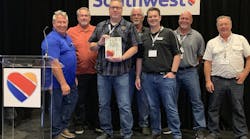 Left to Right: Allen Brown (Southwest Airlines), Larry Laney (Southwest Airlines), Chris Bennett (Continental CST District Manager), Rick Waugh (Southwest Airlines), Jason Stickley (Continental CST Key Account Manager), Charles Johnson (Southwest Airlines), and Don Redwine (Southwest Airlines).