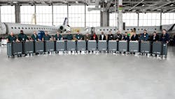 Students pose with their Sonic Tool boxes. Students pose with their Sonic Tool boxes.