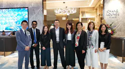 James Carey (fourth From Left), Regional Md Hong Kong & Singapore, And Samantha Lim, Gm Of Jet Quay (fourth From Right) With Members Of The Jet Quay Team
