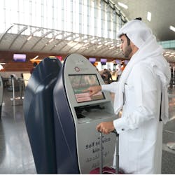 Passengers At Hamad International Airport