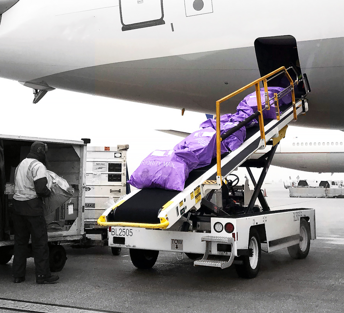 Sage Parts Delivers Its 4,000th Ramptech Belt Loader Safety Handrail