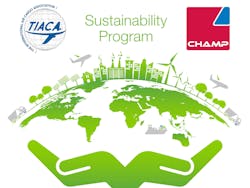 The TIACA Sustainability Award, focused on recognizing companies addressing challenges in environmental, social, and economic fields, sponsored by Champ Cargosystems.