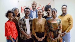 The full Krimson team, including (back, from left) Helina Teshome, Dawit Lemma, Nadia Getachew, Yoseph Moges, (front) Lemlem Mitiku, Yonas Desalgne, Betelhem Shumu and Edomgenet Sentayehu. The full Krimson team, including (back, from left) Helina Teshome, Dawit Lemma, Nadia Getachew, Yoseph Moges, (front) Lemlem Mitiku, Yonas Desalgne, Betelhem Shumu and Edomgenet Sentayehu.
