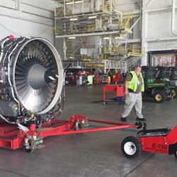Power Pusher Trailer Mover Moving Plane Engine