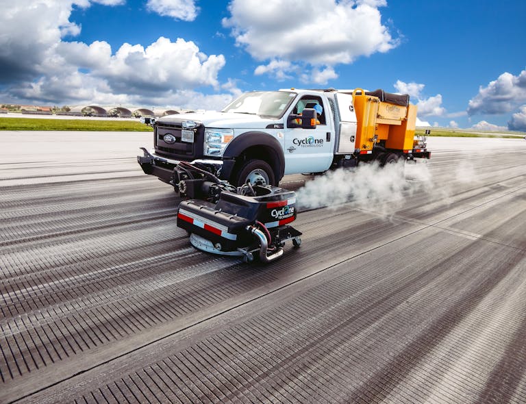 Rubber Removal Truck Aviation Pros
