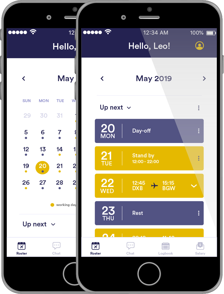 Iphone Visual Home Roster