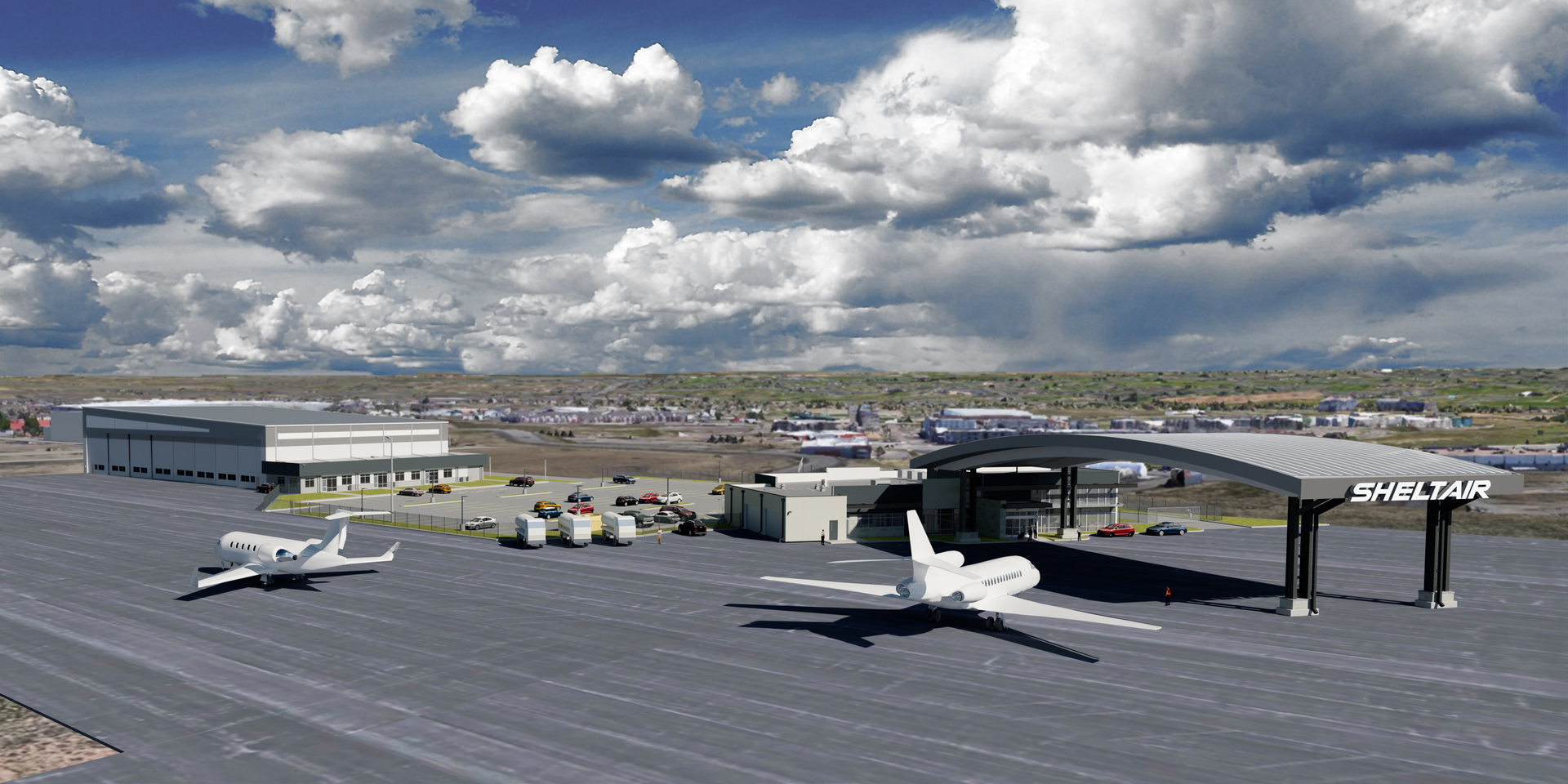 Sheltair Aviation Will Break Ground For Its Blue Ribbon FBO Service At ...