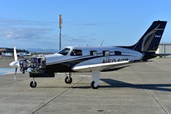 ZeroAvia prototype is shown here powering a 6-seat Piper M-Class aircraft, already in flight tests from February 2019. ZeroAvia prototype is shown here powering a 6-seat Piper M-Class aircraft, already in flight tests from February 2019.
