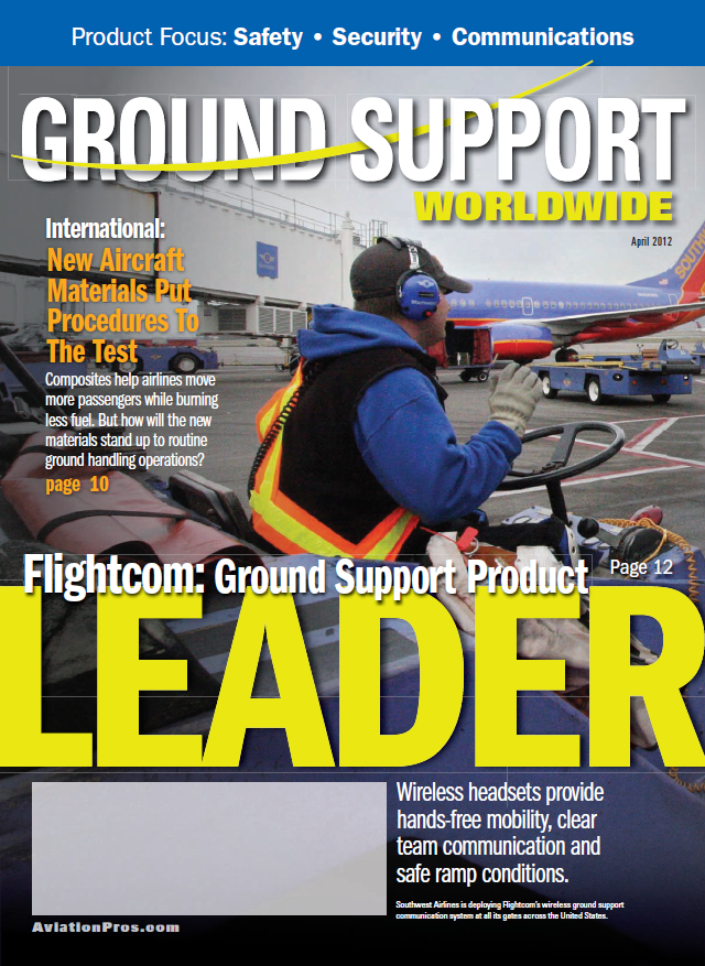 Ground Support Worldwide April 2012 Aviation Pros