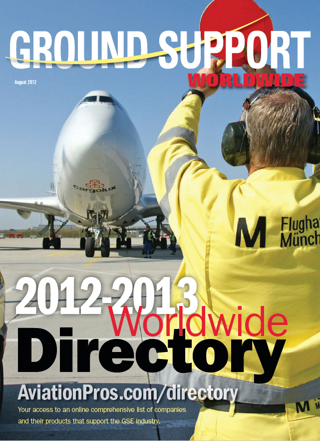 Ground Support Worldwide August 2012 Aviation Pros
