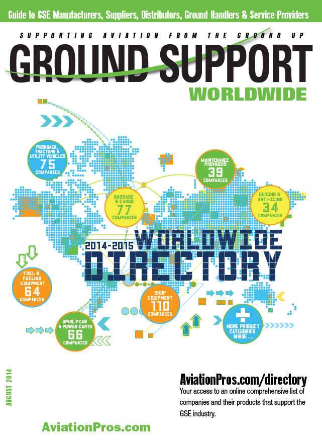 Ground Support Worldwide August 2014 Aviation Pros