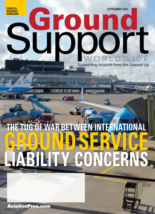 Ground Support Worldwide September 2016 Aviation Pros