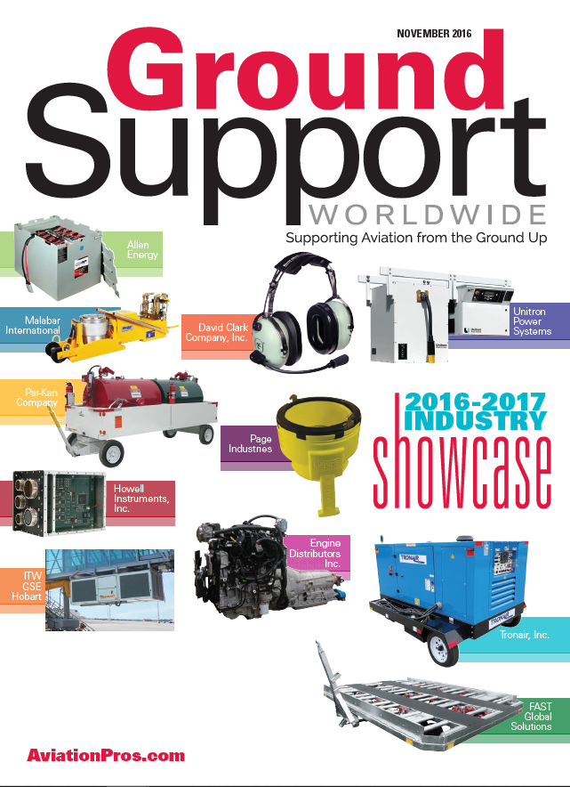 Ground Support Worldwide November 2016 Aviation Pros