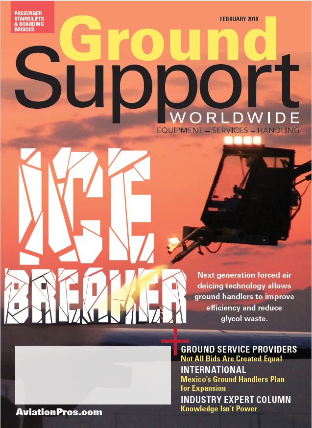 Ground Support Worldwide February 2018 Aviation Pros