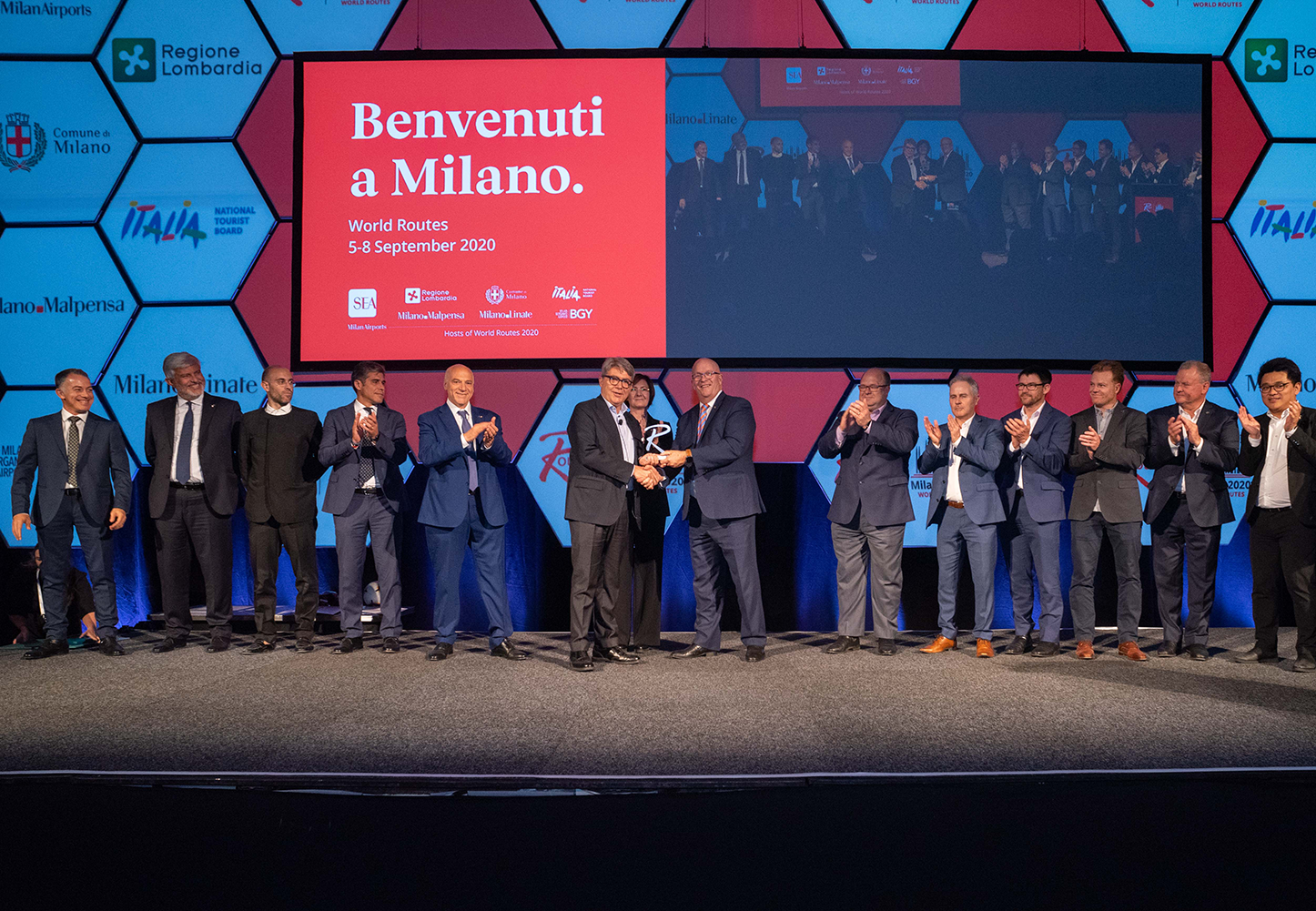 World Routes Handover Ceremony