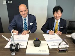 Liebherr J Air Landing Gear Overhaul Agreement Contract Signature Sept2019