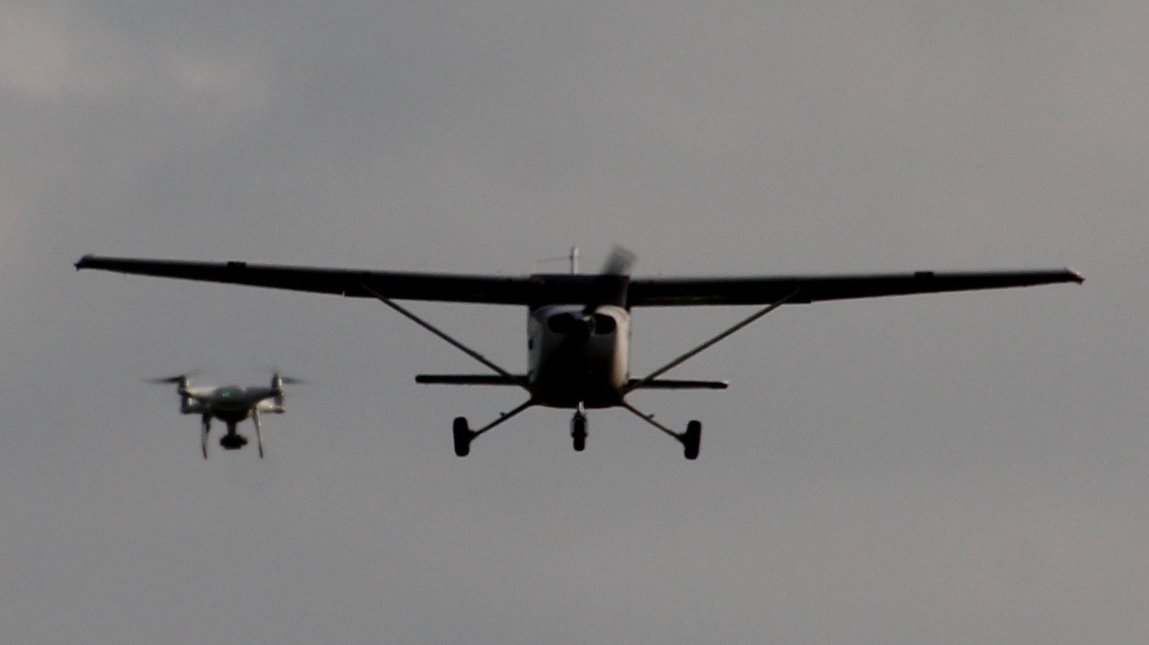 Drone And Aircraft In The Same Airspace Courtesy Oklahoma State University