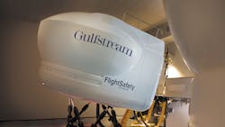 Flight Safety Fs1000 Simulator Gulfstream