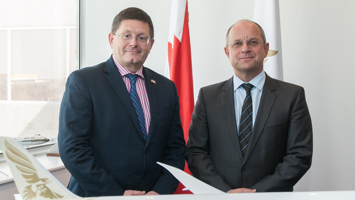 Gulf Air Ceo Meets With New British Ambassador To Bahrain