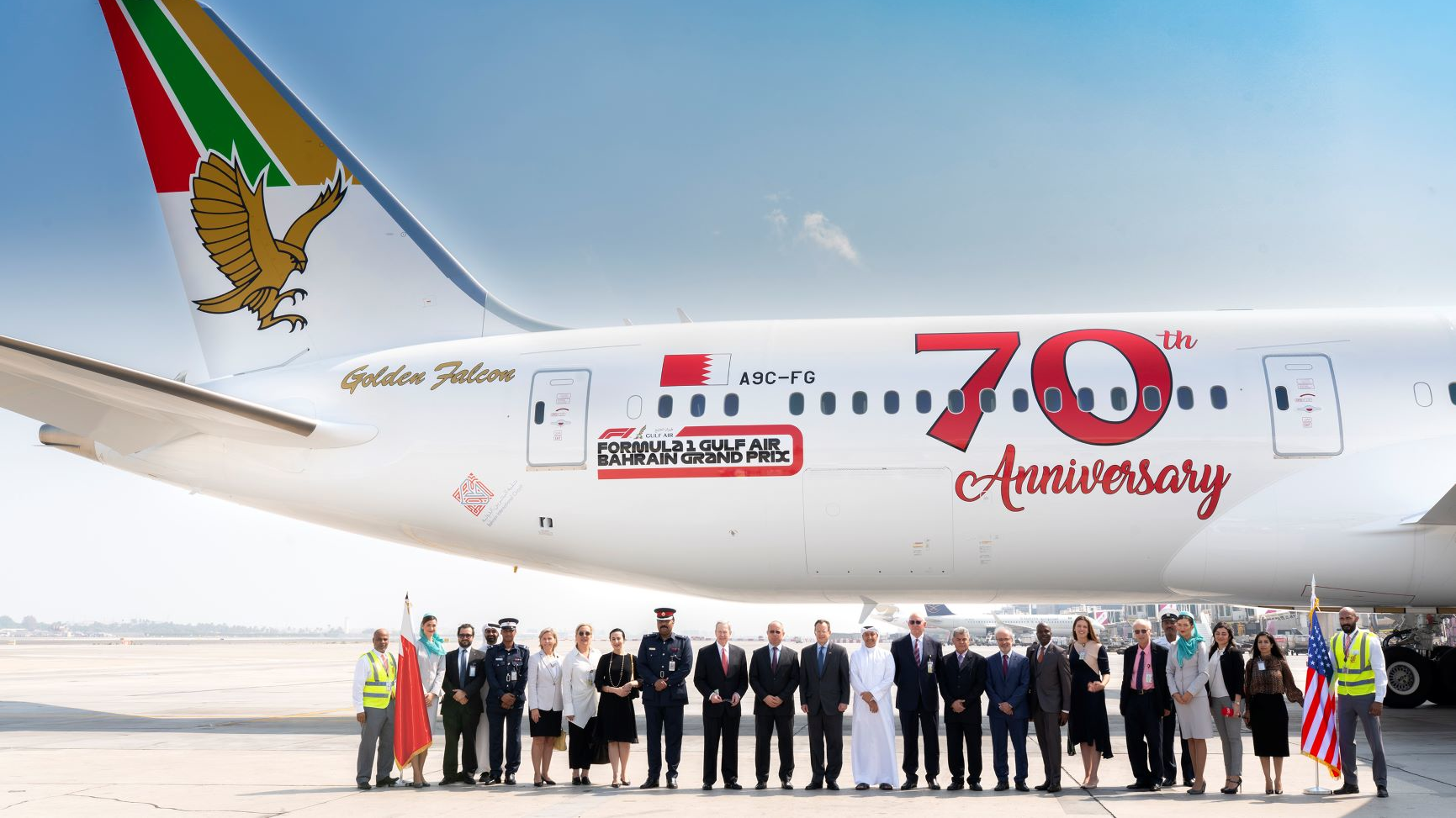 Gulf Air Showcases New Dreamliner To American Ambassador To Bahrain