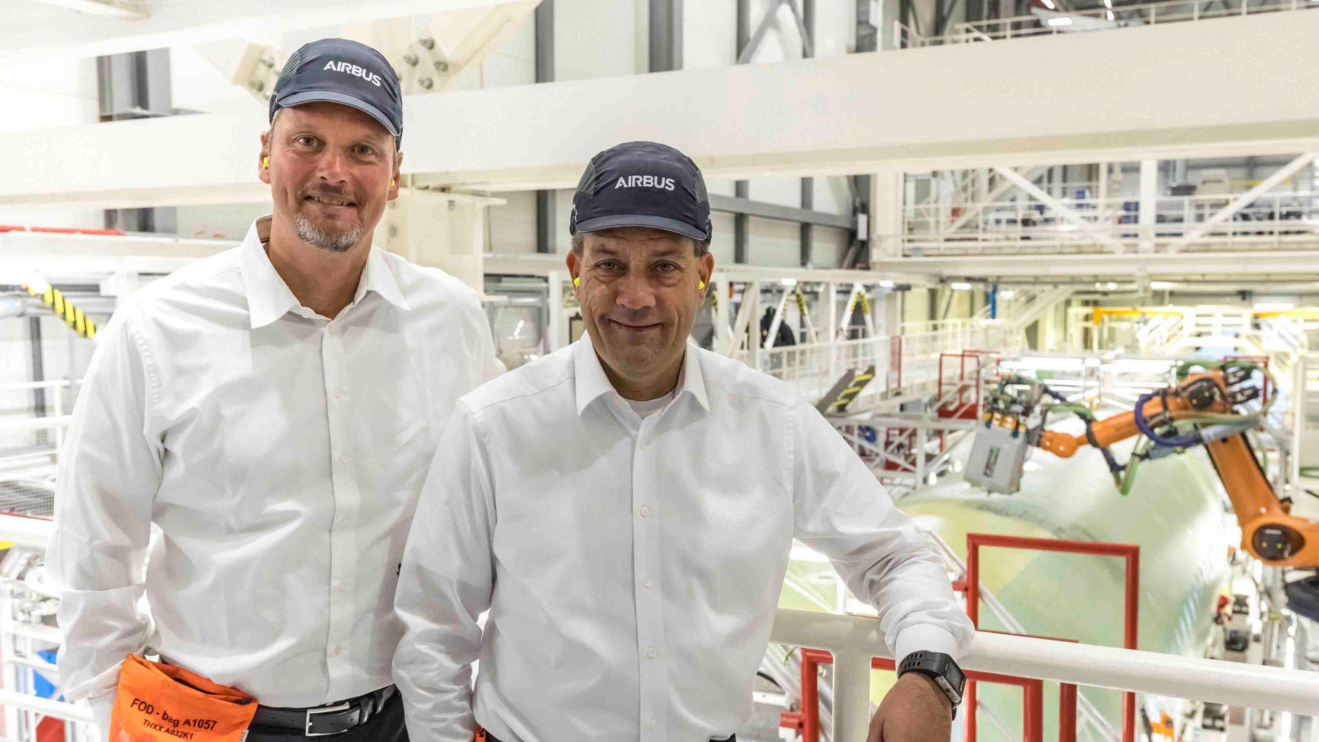 Top Management In Hangar 245 5d9370353f154