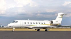 Ultra long-range G650 will be on static display at Henderson Executive Airport.