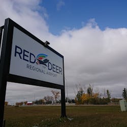 Red Deer Airport Main Entrance Photo