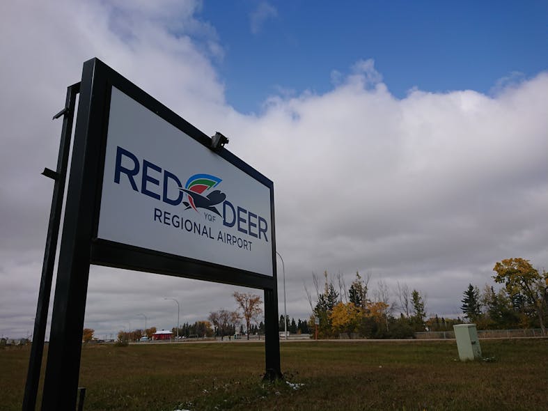 Red Deer Airport Main Entrance Photo