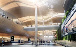 Sustainability was another key criterion and the winning design stood out for its expansive use of passive design, taking advantage of natural airflows and lighting and efficient solar shading. Sustainability was another key criterion and the winning design stood out for its expansive use of passive design, taking advantage of natural airflows and lighting and efficient solar shading.