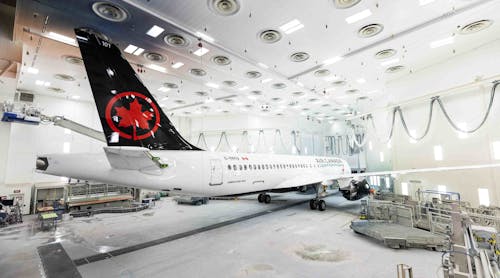 A220 300 Air Canada Paintshop Rollout