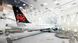A220 300 Air Canada Paintshop Rollout