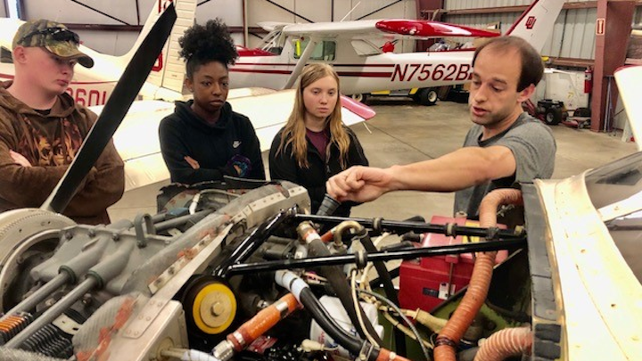 AOPA’s High School initiative was designed to generate interest in aviation careers by providing STEM-based aviation education to high school students.