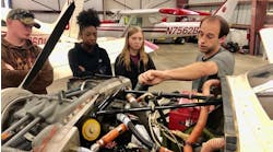 AOPA&rsquo;s High School initiative was designed to generate interest in aviation careers by providing STEM-based aviation education to high school students.
